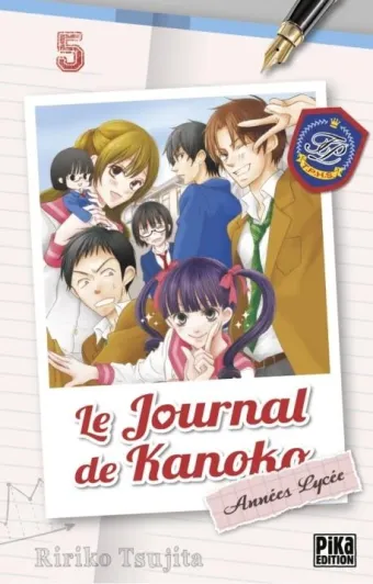 Couverture du manga Le journal de Kanoko – années lycée Tome 5