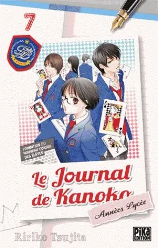 Couverture du manga Le journal de Kanoko – années lycée Tome 7
