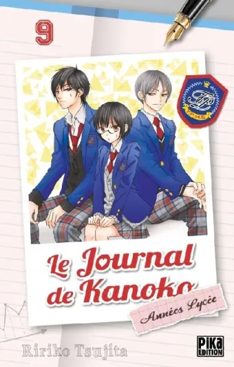 Couverture du manga Le journal de Kanoko – années lycée Tome 9