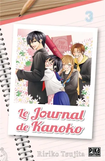 Couverture du manga Le journal de Kanoko Tome 3
