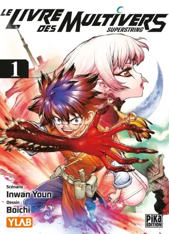 Couverture du manga Le livre des multivers – Superstring Tome 1