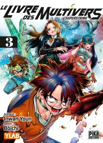 Couverture du manga Le livre des multivers – Superstring Tome 3