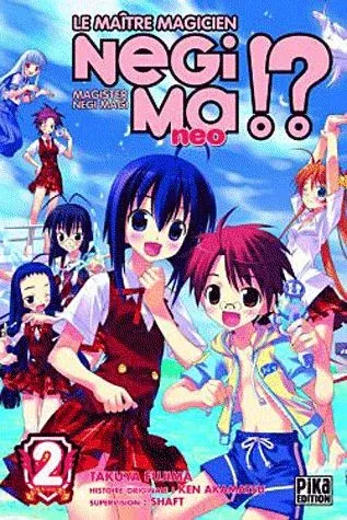 Couverture du manga Le maître magicien Negima !? neo – magister Negi Magi Tome 2