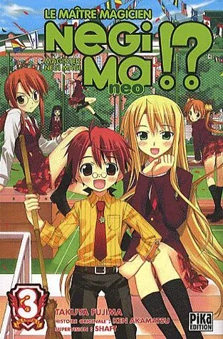 Couverture du manga Le maître magicien Negima !? neo – magister Negi Magi Tome 3