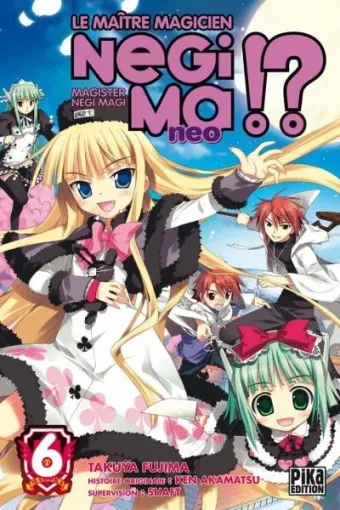 Couverture du manga Le maître magicien Negima !? neo – magister Negi Magi Tome 6