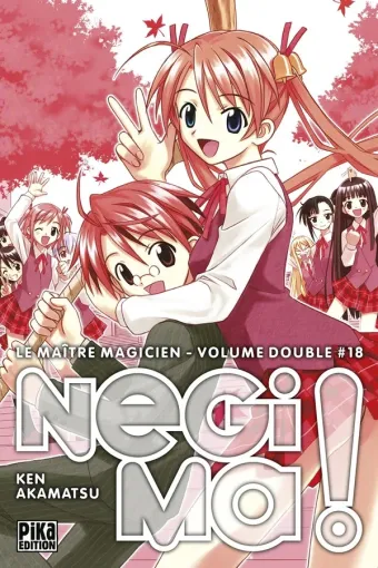 Couverture du manga Le maître magicien Negima ! Tome 18