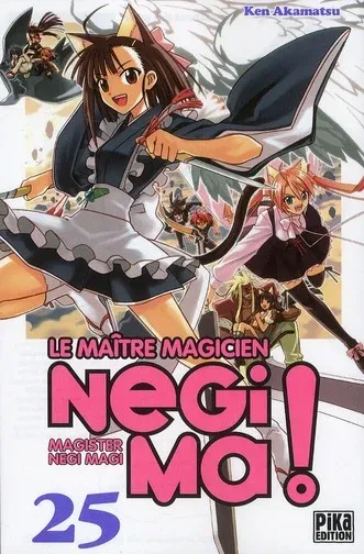Couverture du manga Le maître magicien Negima ! Tome 25