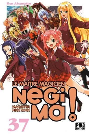 Couverture du manga Le maître magicien Negima ! Tome 37