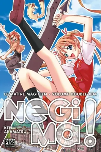 Couverture du manga Le maître magicien Negima ! Tome 4
