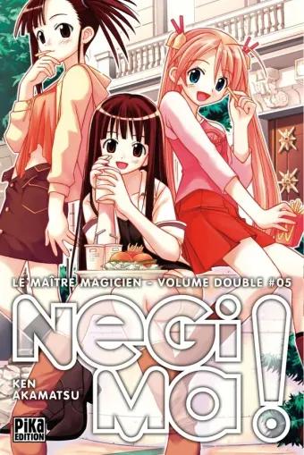 Couverture du manga Le maître magicien Negima ! Tome 5