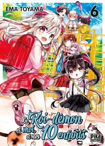 Couverture du manga Le roi-démon et moi, et nos 10 enfants Tome 6