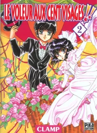 Couverture du manga Le voleur aux cent visages Tome 2