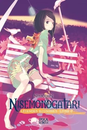 Couverture du manga Légendes illusoires Tome 2, « Nisemonogatari »