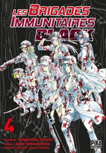 Couverture du manga Les brigades immunitaires black Tome 4