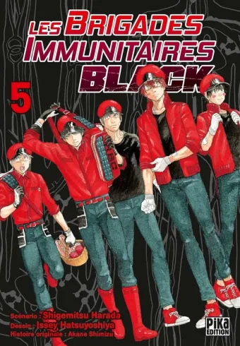 Couverture du manga Les brigades immunitaires black Tome 5