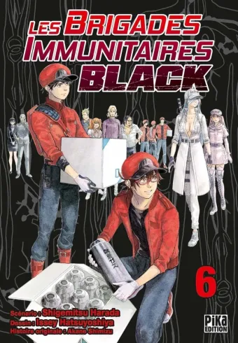 Couverture du manga Les brigades immunitaires black Tome 6