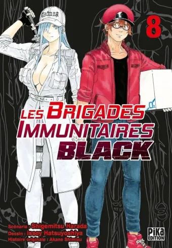 Couverture du manga Les brigades immunitaires black Tome 8