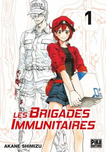 Couverture du manga Les brigades immunitaires Tome 1