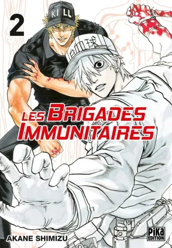 Couverture du manga Les brigades immunitaires Tome 2