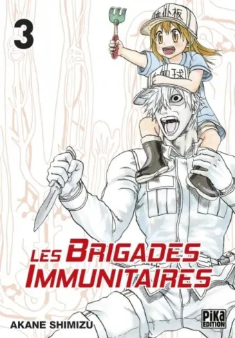 Couverture du manga Les brigades immunitaires Tome 3