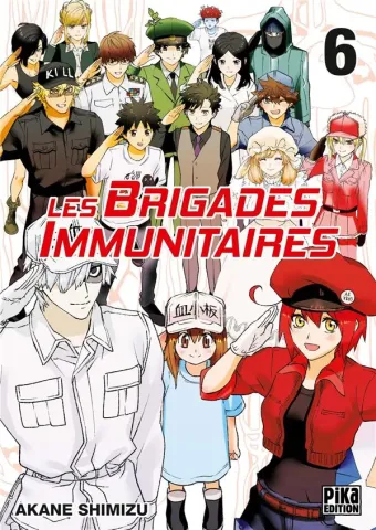 Couverture du manga Les brigades immunitaires Tome 6