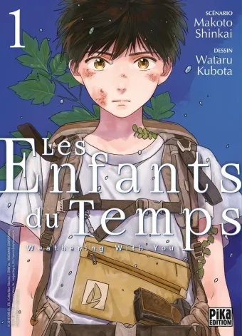 Couverture du manga Les enfants du temps – weathering with you Tome 1