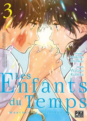 Couverture du manga Les enfants du temps – weathering with you Tome 3