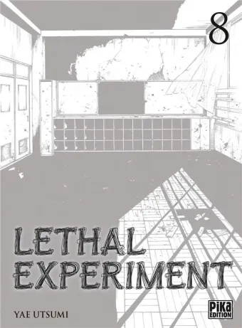 Couverture du manga Lethal experiment Tome 8