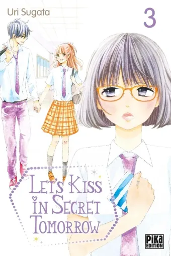 Couverture du manga Let’s kiss in secret tomorrow Tome 3
