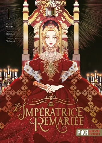 Couverture du manga L’impératrice remariée Tome 1