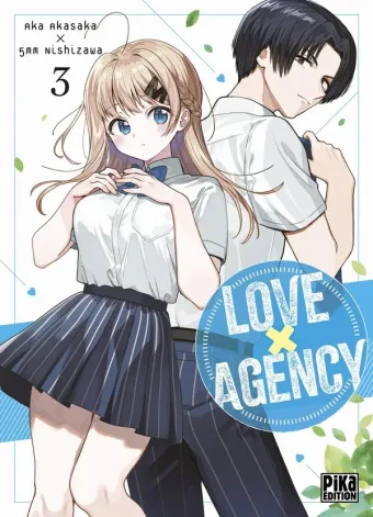 Couverture du manga Love agency Tome 3