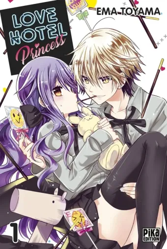 Couverture du manga Love hotel princess Tome 1