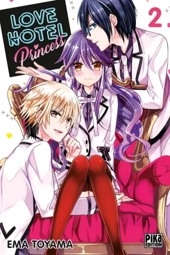 Couverture du manga Love hotel princess Tome 2