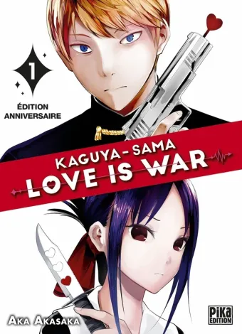 Couverture du manga Love is war – Kaguya-sama Tome 1