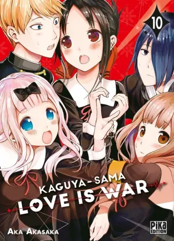 Couverture du manga Love is war – Kaguya-sama Tome 10