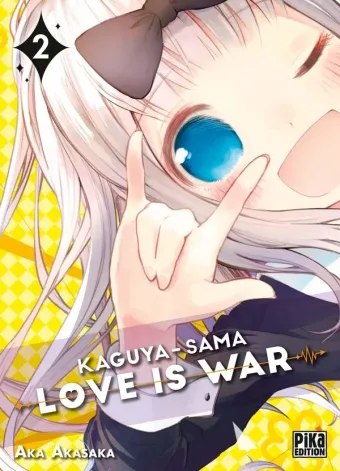 Couverture du manga Love is war – Kaguya-sama Tome 2