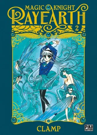 Couverture du manga Magic knight Rayearth Tome 2