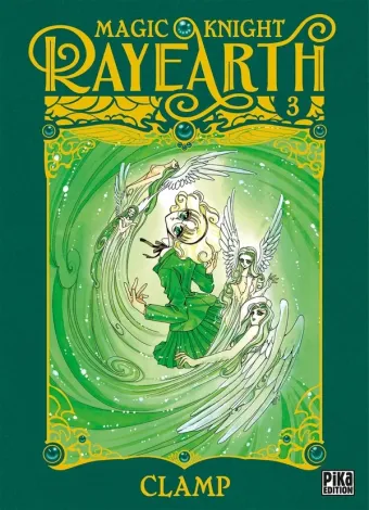 Couverture du manga Magic knight Rayearth Tome 3