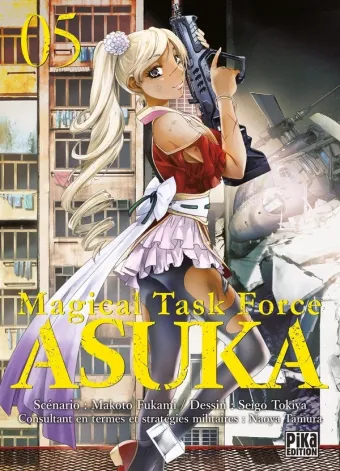 Couverture du manga Magical task force Asuka Tome 5