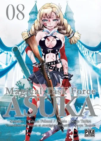 Couverture du manga Magical task force Asuka Tome 8