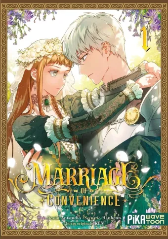 Couverture du manga Marriage of convenience Tome 1