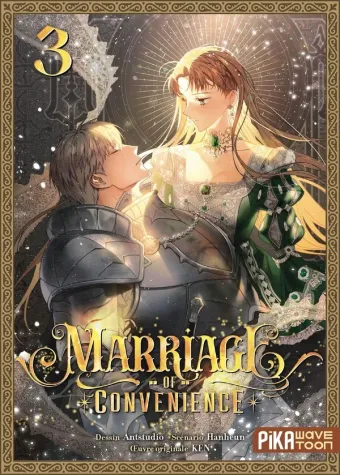 Couverture du manga Marriage of convenience Tome 3