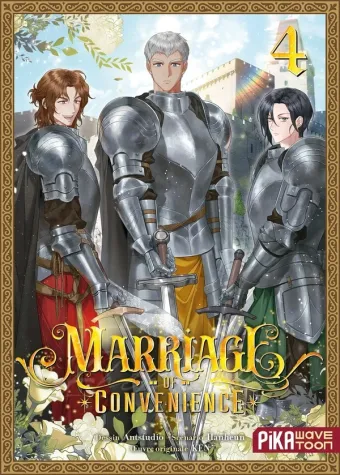 Couverture du manga Marriage of convenience Tome 4