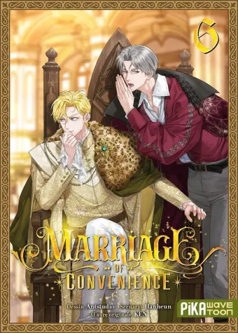 Couverture du manga Marriage of convenience Tome 6