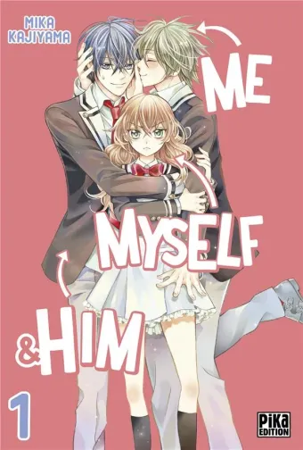 Couverture du manga Me, myself & him Tome 1