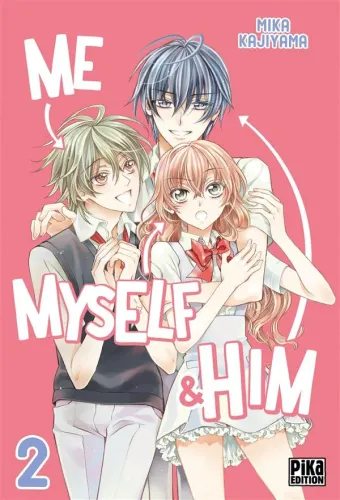 Couverture du manga Me, myself & him Tome 2