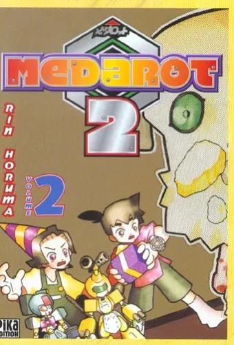 Couverture du manga Medarot Tome 2