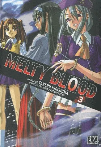 Couverture du manga Melty blood Tome 3