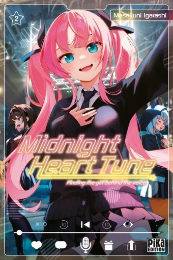 Couverture du manga Midnight Heart Tune Tome 2
