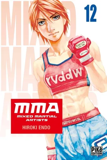 Couverture du manga MMA, mixed martial artists Tome 12